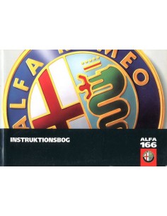 1998 ALFA ROMEO 166 INSTRUCTIEBOEKJE DEENS