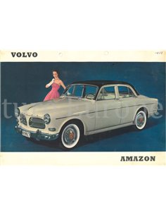 1958 VOLVO AMAZON LEAFLET DUTCH