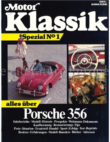 MOTOR KLASSIK SPEZIAL No1, ALLES ÜBER PORSCHE 356