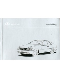 1996 MERCEDES BENZ CL CLASS OWNERS MANUAL DUTCH