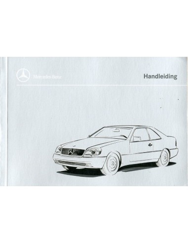 1996 MERCEDES BENZ CL KLASSE BETRIEBSANLEITUNG NIEDERLÄNDISCH