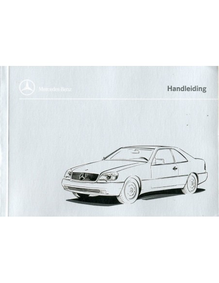 1996 MERCEDES BENZ CL KLASSE BETRIEBSANLEITUNG NIEDERLÄNDISCH