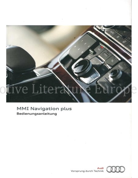 2010 AUDI MMI NAVIGATION OWNERS MANUAL GERMAN