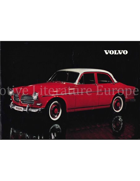 1959 VOLVO 122 S LEAFLET ENGLISH