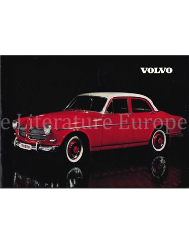 1959 VOLVO 121 | 122 S DATENBLATT NIEDERLÄNDISCH