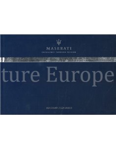 2009 MASERATI ASSISTANCE HANDLEIDING