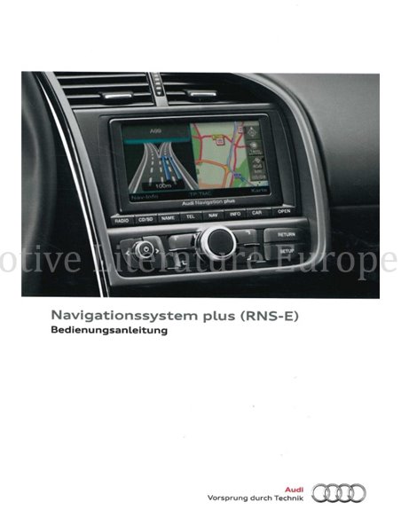 2011 AUDI R8 SPYDER COMPLETE BOORDMAP DUITS