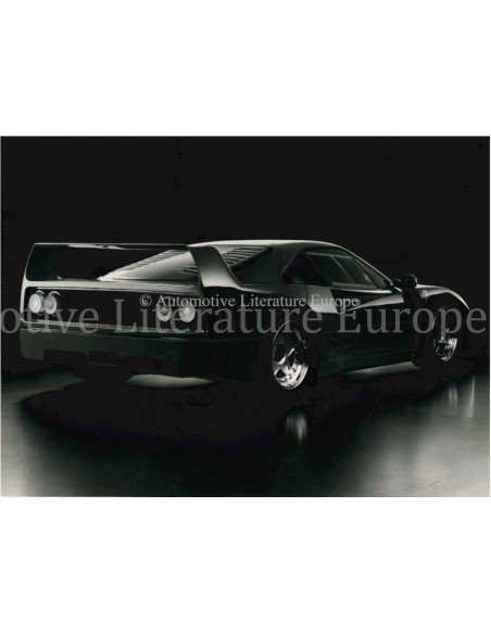 1987 FERRARI F40 PRESSEMAPPE DEUTSCH 478/87