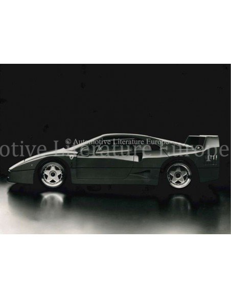 1987 FERRARI F40 PERSMAP DUITS 478/87