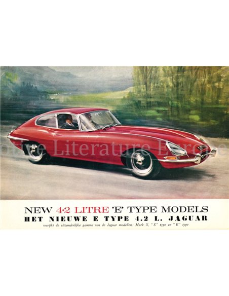 1965 JAGUAR E TYPE 4.2 LITRE PROSPEKT NIEDERLÄNDISCH