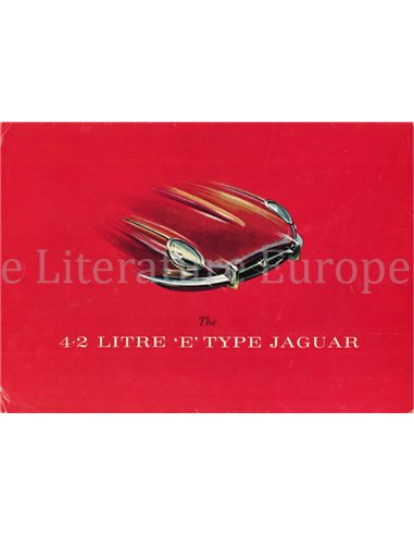 1965 JAGUAR E TYPE 4.2 LITRE PROSPEKT NIEDERLÄNDISCH