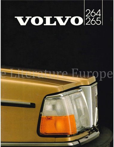 1982 VOLVO 264 | 265 BROCHURE NEDERLANDS