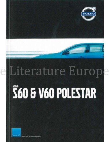 2014 VOLVO S60 V60 POLESTAR PROSPEKT NIEDERLÄNDISCH