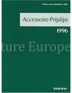 1997 VOLVO ACCESSOIRES BROCHURE NEDERLANDS 2