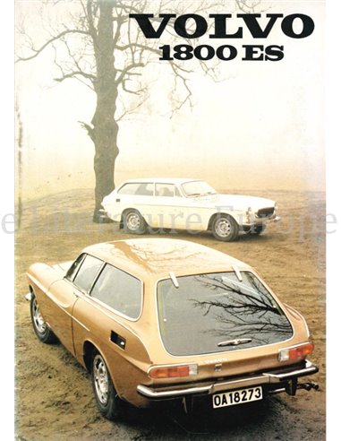 1971 VOLVO 1800 ES BROCHURE NEDERLANDS