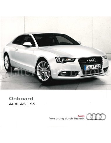 2012 AUDI A5 | S5 SPORTBACK OWNERS MANUAL (ONBOARD) MULTILINGUAL