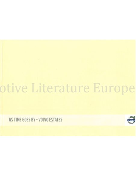 AS TIME GOES BY - VOLVO ESTATES