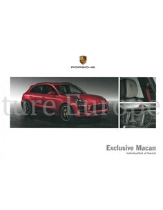 2014 PORSCHE MACAN EXCLUSIVE HARDCOVER BROCHURE NEDERLANDS