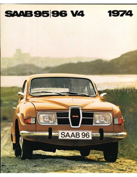 1974 SAAB 95 | 96 V4 BROCHURE ENGLISH