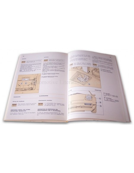 1981 FERRARI 308 GTSI & GTBI INSTRUCTIEBOEKJE US EDITIE 216/81