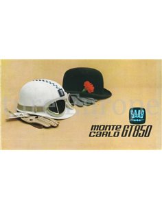 1964 SAAB MONTE CARLO GT850 BROCHURE ENGELS