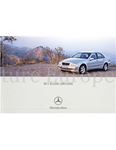 2003 MERCEDES BENZ C CLASS SALOON BROCHURE DUTCH