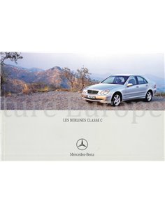 2002 MERCEDES BENZ C CLASS SALOON BROCHURE FRENCH