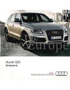 2012 AUDI Q5 OWNERS MANUAL (ONBOARD) MULTILINGUAL