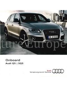 2014 AUDI Q5 | SQ5 INSTRUCTIEBOEKJE (ONBOARD) MEERTALIG