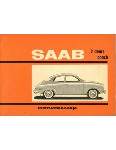 1964 SAAB 96 INSTRUCTIEBOEKJE NEDERLANDS