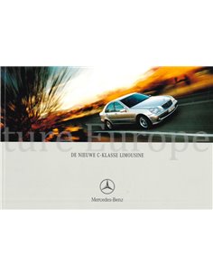2000 MERCEDES BENZ C KLASSE LIMOUSINE PROSPEKT NIEDERLÄNDISCH
