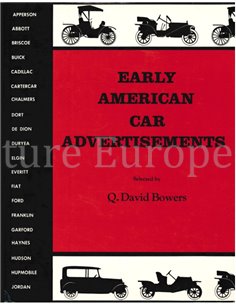 EARLY AMERICAN CAR ADVERTISEMENTS