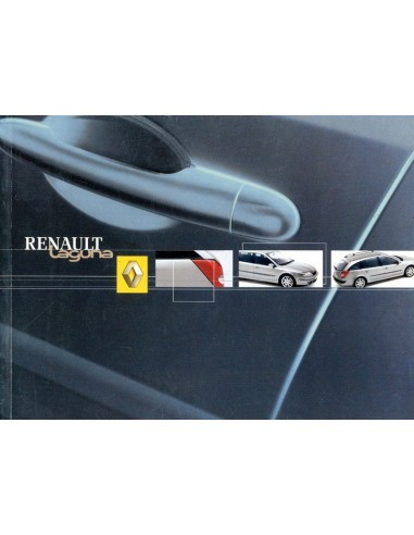 2001 RENAULT LAGUNA INSTRUCTIEBOEKJE NEDERLANDS