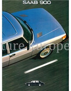 1980 SAAB 900 BROCHURE DUTCH