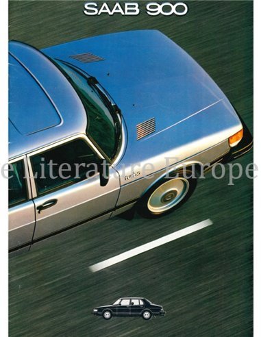1980 SAAB 900 BROCHURE NEDERLANDS