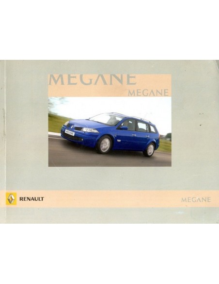 2007 RENAULT MEGANE WAGON INSTRUCTIEBOEKJE NEDERLANDS