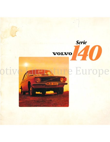 1973 VOLVO 140 BROCHURE DUTCH