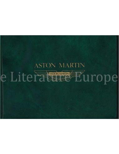 1988 ASTON MARTIN V8 OWNERS MANUAL ENGLISH