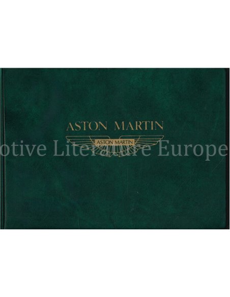 1988 ASTON MARTIN V8 BETRIEBSANLEITUNG ENGLISCH