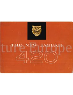 1967 JAGUAR 420 PROSPEKT ENGLISCH