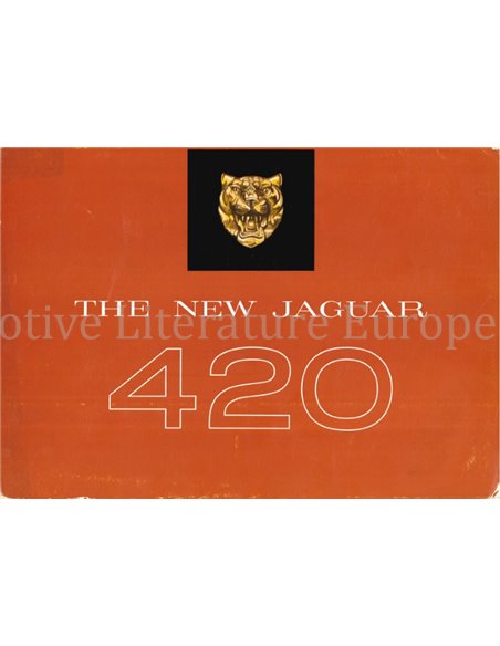 1967 JAGUAR 420 PROSPEKT ENGLISCH