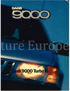 1984 SAAB 9000 PROSPEKT NIEDERLÄNDISCH