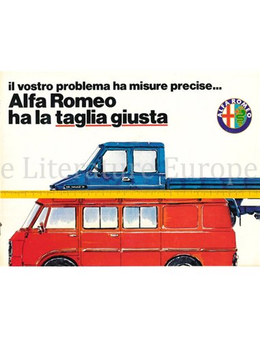 1980 ALFA ROMEO F12 | A12 | AR8 PROSPEKT ITALIENISCH