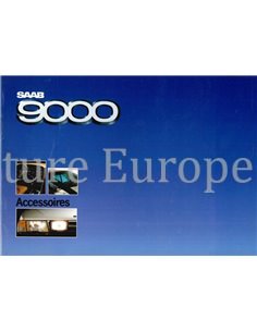 1985 SAAB 9000 ACCESSOIRES BROCHURE NEDERLANDS