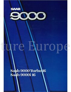 1988 SAAB 9000 PROSPEKT DEUTSCH