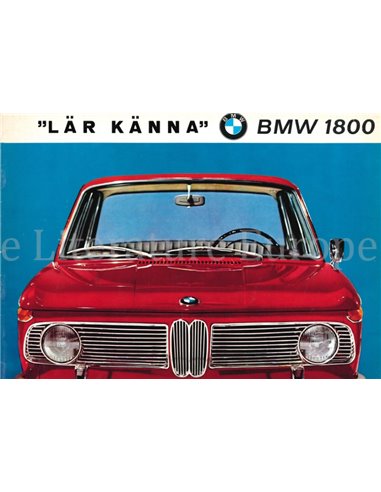 1966 BMW 1800 PROSPEKT SCHWEDISCH