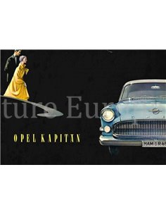 1957 OPEL KAPITÄN PROSPEKT SCHWEDISCH