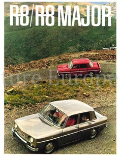 1965 RENAULT R8 BROCHURE FRENCH