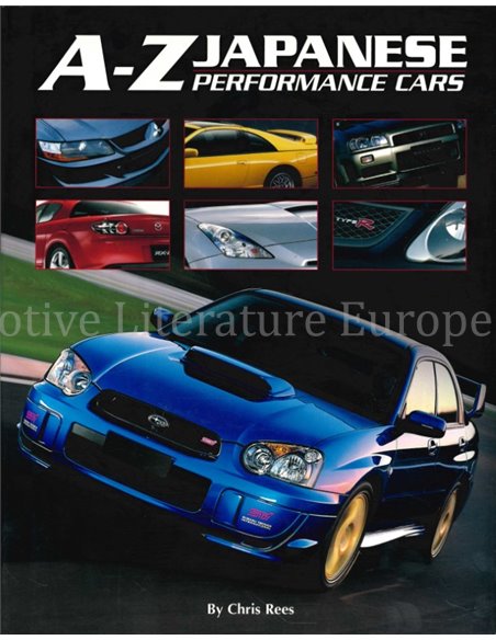 A-Z JAPANESE PERFORMANCE CARS