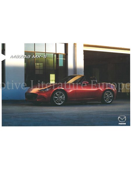 2015 MAZDA MX-5 BROCHURE FRANS